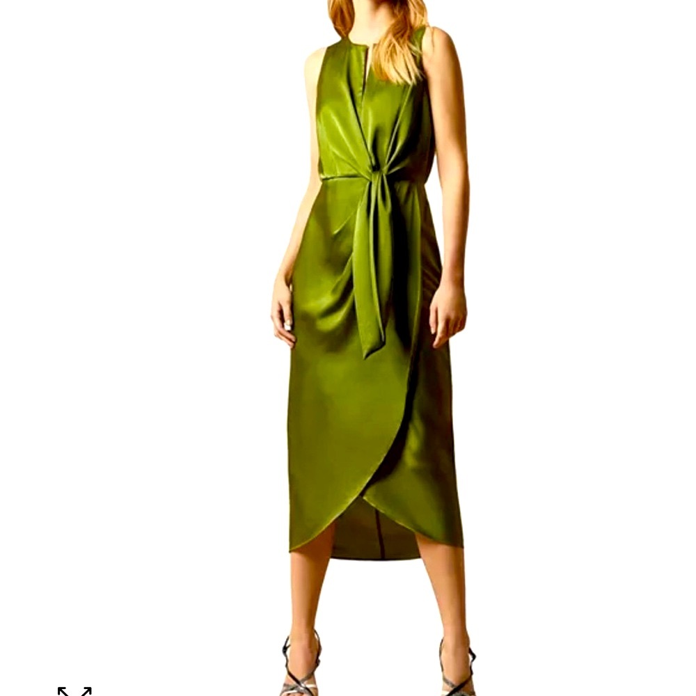 TED BAKER - keyhole midi Dress (Ted Baker Size3)